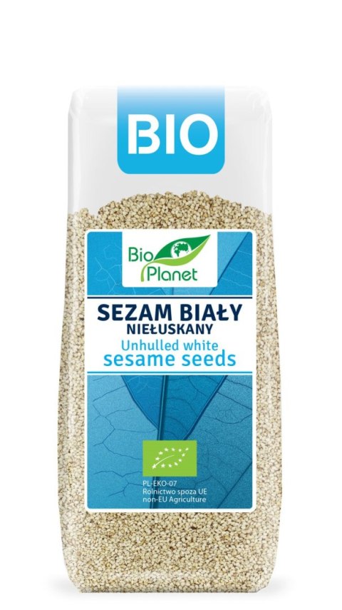 SEZAM BIAŁY NIEŁUSKANY BIO 200 g - BIO PLANET SEZAM BIAŁY NIEŁUSKANY BIO 200 g - BIO PLANET