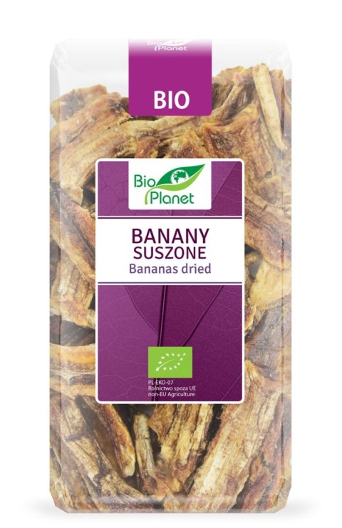 BANANY SUSZONE BIO 400 g - BIO PLANET BANANY SUSZONE BIO 400 g - BIO PLANET