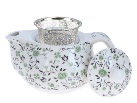 Czajnik ceramiczny z zaparzaczem Czajnik ceramiczny z zaparzaczem