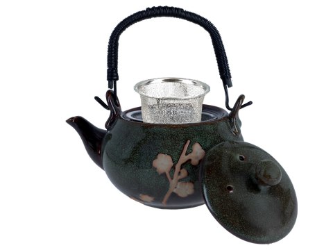 Czajnik ceramiczny z zaparzaczem Czajnik ceramiczny z zaparzaczem