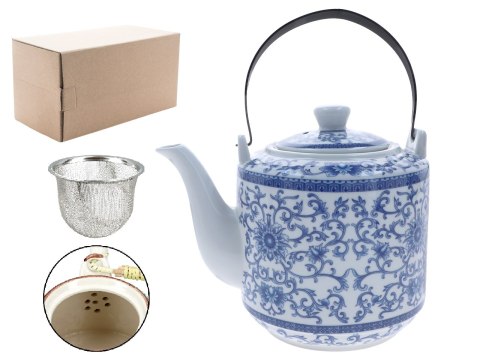 Czajnik ceramiczny z zaparzaczem Czajnik ceramiczny z zaparzaczem
