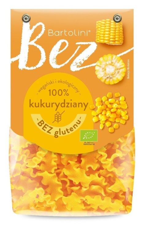MAKARON (KUKURYDZIANY) FALA BEZGLUTENOWY BIO 250 g - BARTOLINI MAKARON (KUKURYDZIANY) FALA BEZGLUTENOWY BIO 250 g - BARTOLINI