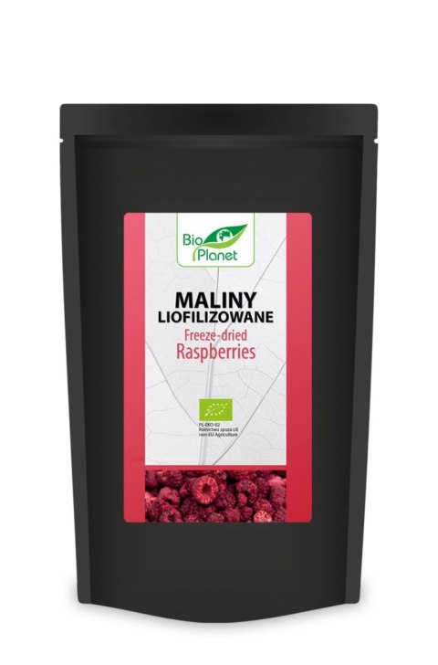 MALINY LIOFILIZOWANE BIO 30 g - BIO PLANET MALINY LIOFILIZOWANE BIO 30 g - BIO PLANET