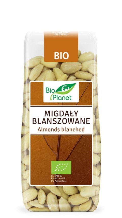 MIGDAŁY BLANSZOWANE BIO 100 g - BIO PLANET MIGDAŁY BLANSZOWANE BIO 100 g - BIO PLANET