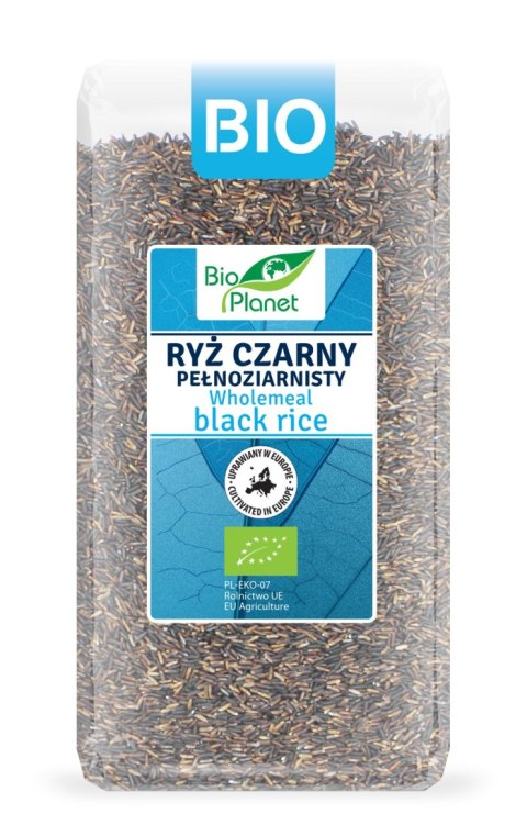RYŻ CZARNY PEŁNOZIARNISTY (UPRAWIANY W EUROPIE) BIO 500 g - BIO PLANET RYŻ CZARNY PEŁNOZIARNISTY (UPRAWIANY W EUROPIE) BIO 500 g - BIO PLANET