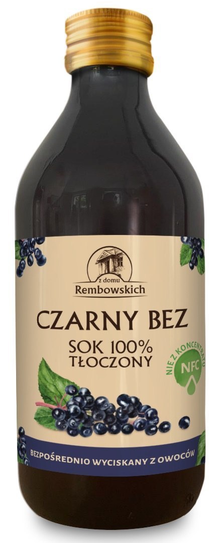 SOK Z CZARNEGO BZU NFC 250 ml - REMBOWSCY SOK Z CZARNEGO BZU NFC 250 ml - REMBOWSCY