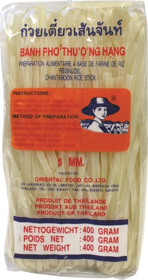 MAKARON (TAJSKI RYŻOWY) INSTANT (5 mm) 400 g - FARMER MAKARON (TAJSKI RYŻOWY) INSTANT (5 mm) 400 g - FARMER