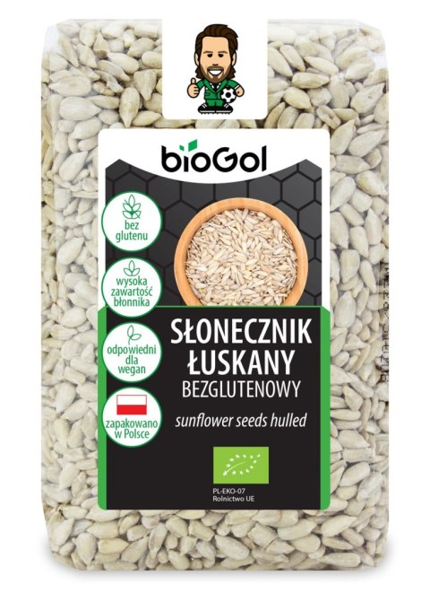 SŁONECZNIK ŁUSKANY BEZGLUTENOWY BIO 350 g - BIOGOL SŁONECZNIK ŁUSKANY BEZGLUTENOWY BIO 350 g - BIOGOL
