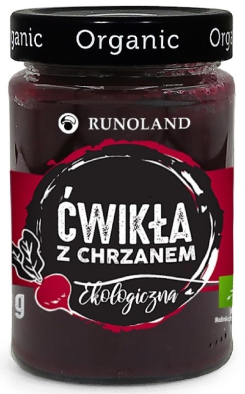 ĆWIKŁA Z CHRZANEM BIO 300 g - RUNOLAND ĆWIKŁA Z CHRZANEM BIO 300 g - RUNOLAND