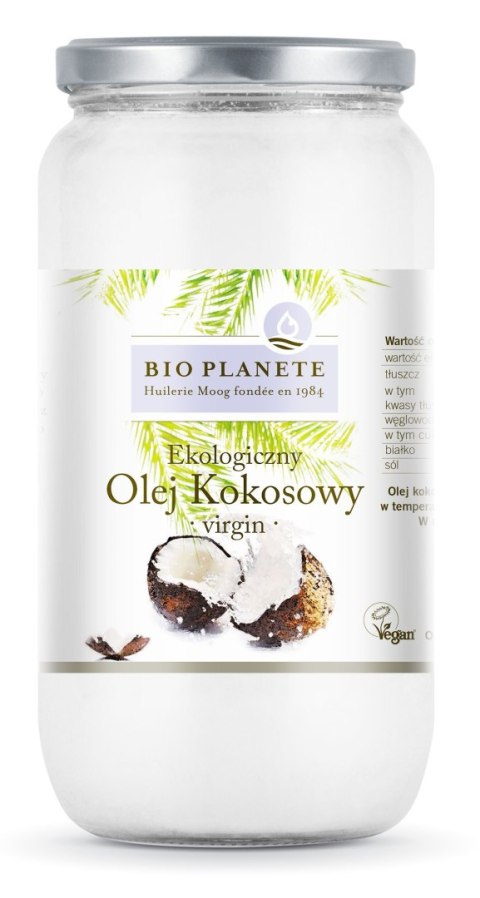 OLEJ KOKOSOWY VIRGIN BIO 950 ml - BIO PLANETE OLEJ KOKOSOWY VIRGIN BIO 950 ml - BIO PLANETE