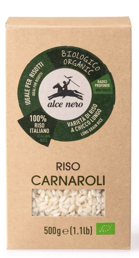 RYŻ CARNAROLI BIO 500 g - ALCE NERO RYŻ CARNAROLI BIO 500 g - ALCE NERO