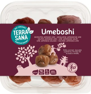UMEBOSHI (MORELE JAPOŃSKIE KISZONE) BIO 150 g - TERRASANA