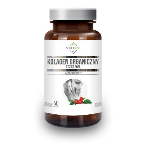 KOLAGEN MORSKI Z DZIKĄ RÓŻĄ 60 KAPSUŁEK - SOUL FARM KOLAGEN MORSKI Z DZIKĄ RÓŻĄ 60 KAPSUŁEK - SOUL FARM