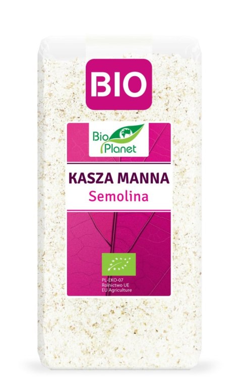 KASZA MANNA BIO 500 g - BIO PLANET KASZA MANNA BIO 500 g - BIO PLANET