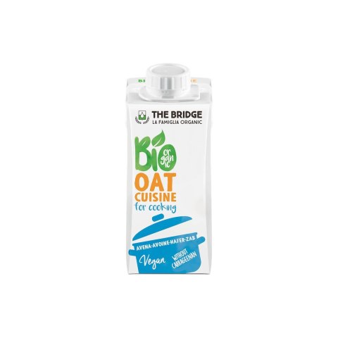 KREM OWSIANY DO GOTOWANIA BEZ DODATKU CUKRÓW BIO 200 ml - THE BRIDGE KREM OWSIANY DO GOTOWANIA BEZ DODATKU CUKRÓW BIO 200 ml - THE BRIDGE