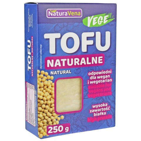 TOFU NATURALNE 250 g - NATURAVENA TOFU NATURALNE 250 g - NATURAVENA