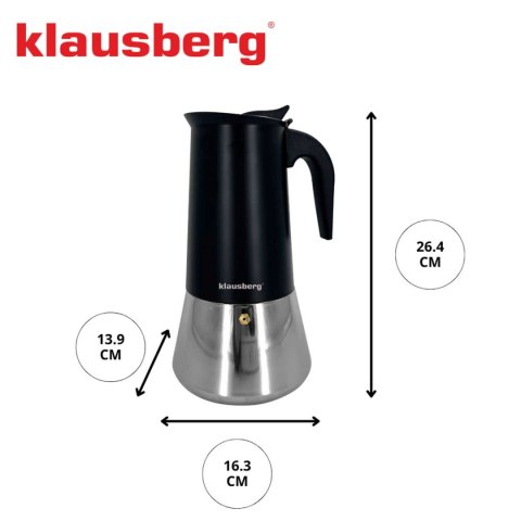 KAWIARKA ZAPARZACZ DO KAWY 600ml KLAUSBERG KB-7847 INDUKCJA KAWIARKA ZAPARZACZ DO KAWY 600ml KLAUSBERG KB-7847 INDUKCJA