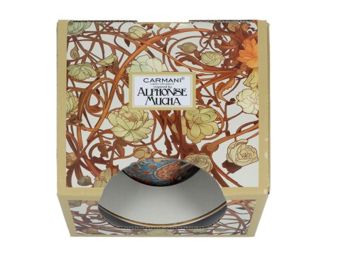 Filiżanka ze spodkiem - Inspirowana malarstwem A. Mucha (CARMANI)