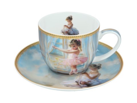 Filiżanka ze spodkiem - L. Lozano, Małe baletnice (CARMANI)