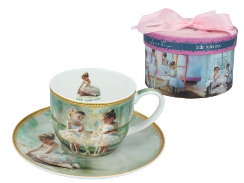 Filiżanka ze spodkiem - L. Lozano, Małe baletnice (CARMANI)