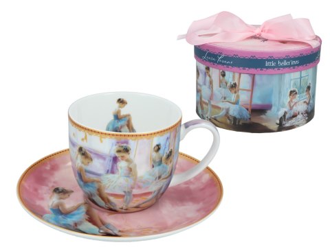 Filiżanka ze spodkiem - L. Lozano, Małe baletnice (CARMANI)