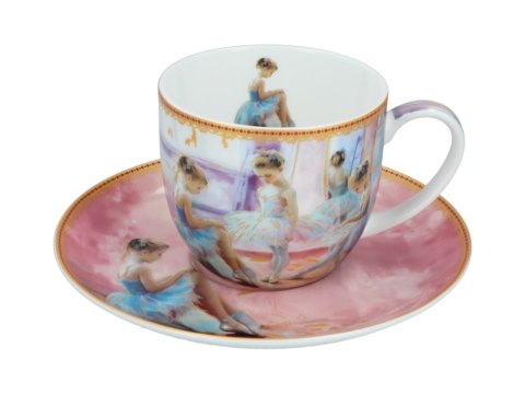 Filiżanka ze spodkiem - L. Lozano, Małe baletnice (CARMANI)