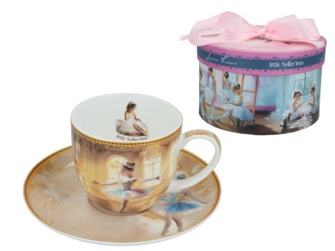 Filiżanka ze spodkiem - L. Lozano, Małe baletnice (CARMANI)