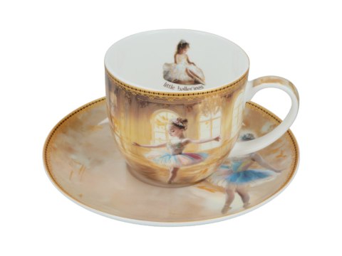 Filiżanka ze spodkiem - L. Lozano, Małe baletnice (CARMANI)