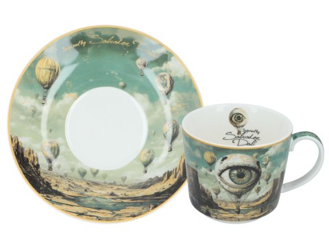 Filiżanka ze spodkiem - inspirowana malarstwem S. Dali (CARMANI)