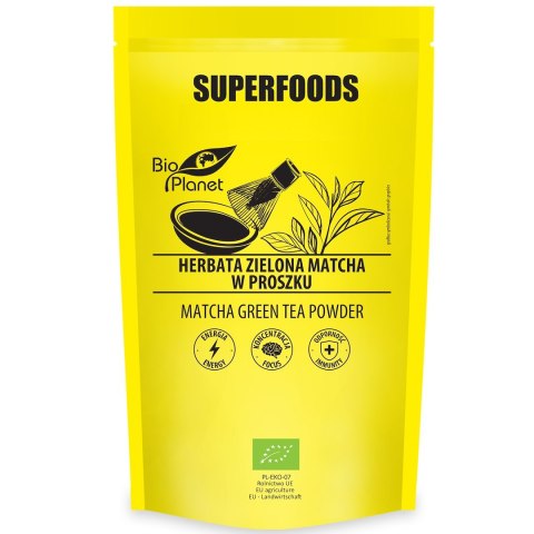 HERBATA ZIELONA MATCHA BIO 100 g - BIO PLANET HERBATA ZIELONA MATCHA BIO 100 g - BIO PLANET