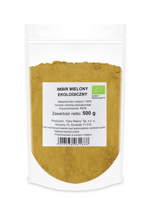 IMBIR MIELONY BIO 500 g - HORECA (DARY NATURY) IMBIR MIELONY BIO 500 g - HORECA (DARY NATURY)