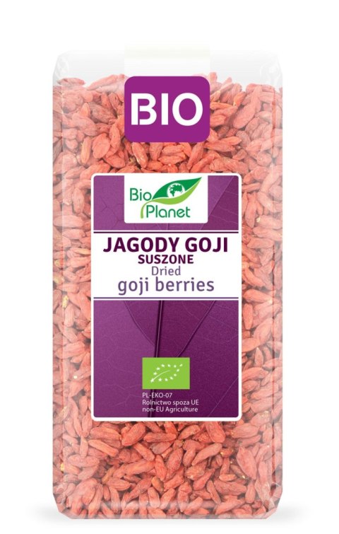 JAGODY GOJI SUSZONE BIO 250 g - BIO PLANET JAGODY GOJI SUSZONE BIO 250 g - BIO PLANET