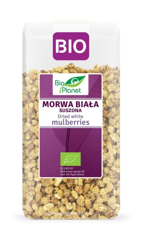 MORWA BIAŁA SUSZONA BIO 250 g - BIO PLANET MORWA BIAŁA SUSZONA BIO 250 g - BIO PLANET