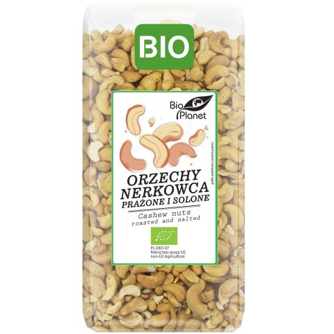 ORZECHY NERKOWCA PRAŻONE I SOLONE BIO 350 g - BIO PLANET ORZECHY NERKOWCA PRAŻONE I SOLONE BIO 350 g - BIO PLANET