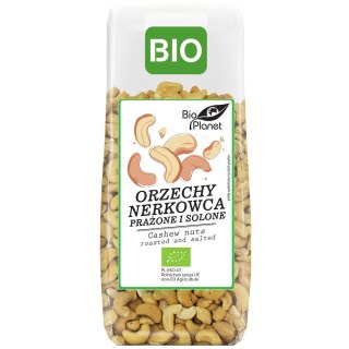 ORZECHY NERKOWCA PRAŻONE I SOLONE Z CHILI BIO 100 g - BIO PLANET