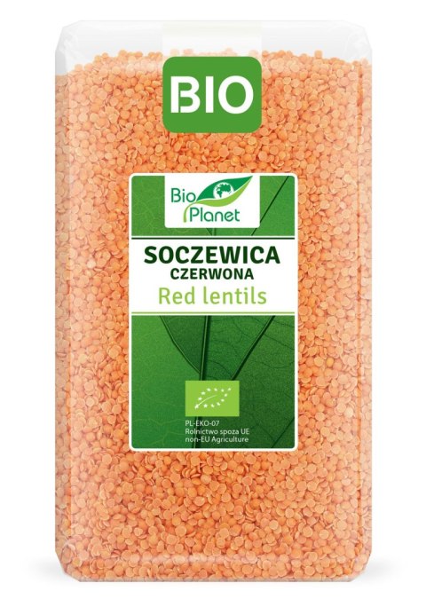 SOCZEWICA CZERWONA BIO 1 kg - BIO PLANET SOCZEWICA CZERWONA BIO 1 kg - BIO PLANET