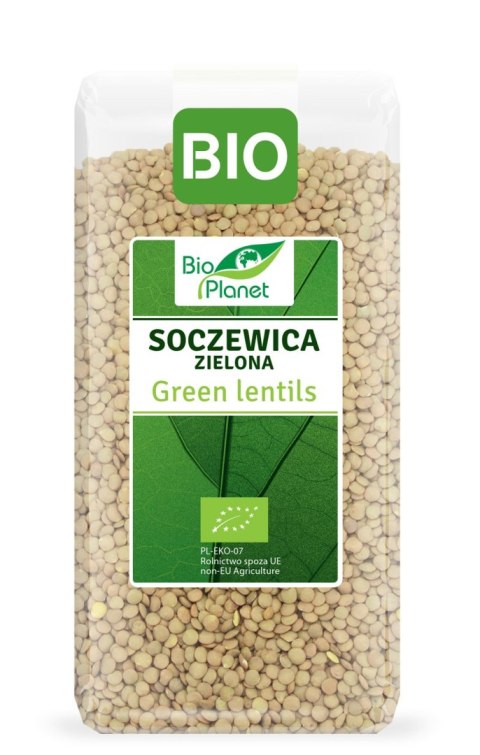 SOCZEWICA ZIELONA BIO 400 g - BIO PLANET SOCZEWICA ZIELONA BIO 400 g - BIO PLANET