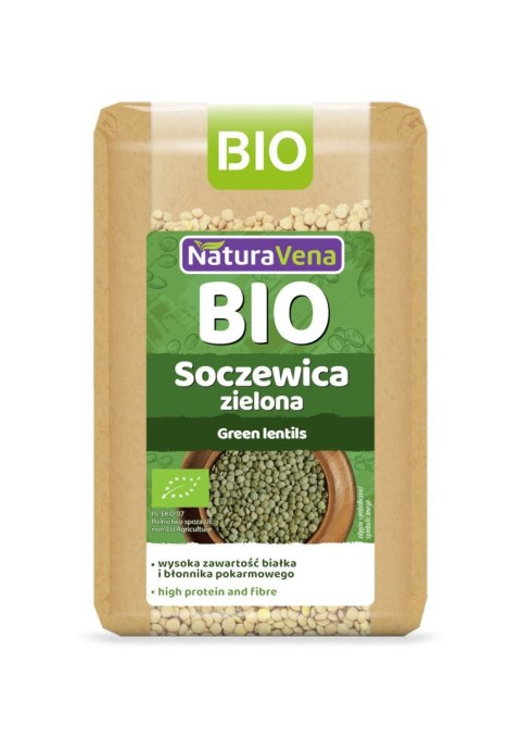 SOCZEWICA ZIELONA BIO 400 g - NATURAVENA SOCZEWICA ZIELONA BIO 400 g - NATURAVENA