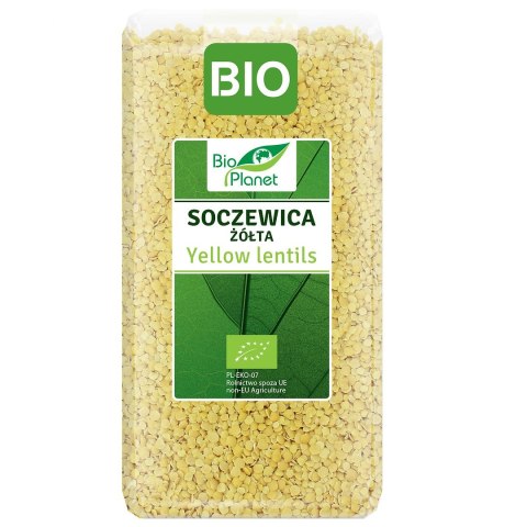 SOCZEWICA ŻÓŁTA BIO 400 g - BIO PLANET SOCZEWICA ŻÓŁTA BIO 400 g - BIO PLANET