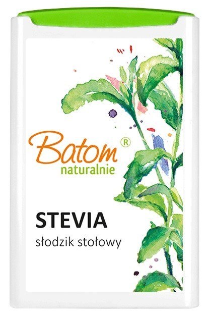 STEVIA PASTYLKI W DOZOWNIKU (300 szt.) 18 g - BATOM STEVIA PASTYLKI W DOZOWNIKU (300 szt.) 18 g - BATOM