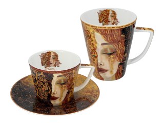 Kpl. filiżanka i kubek - G. Klimt, Złote łzy (CARMANI)