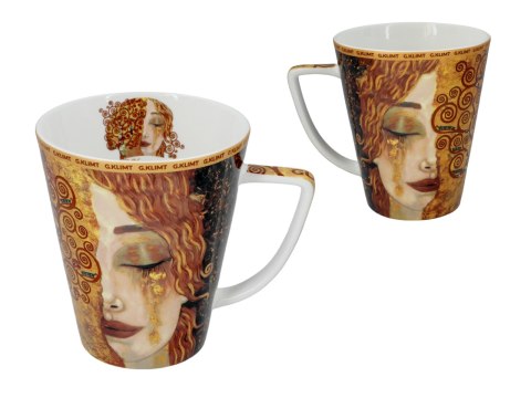 Kpl. filiżanka i kubek - G. Klimt, Złote łzy (CARMANI)