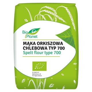 MĄKA ORKISZOWA CHLEBOWA TYP 700 BIO 1 kg - BIO PLANET