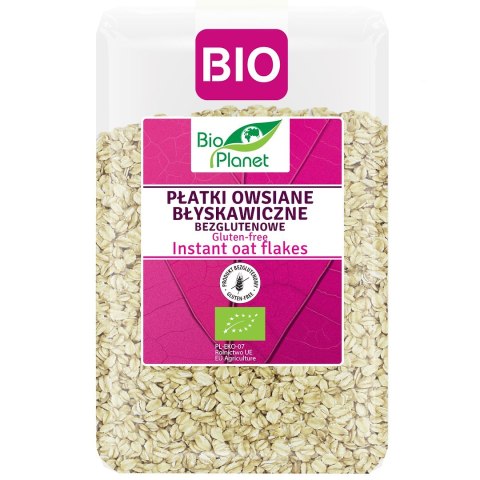 PŁATKI OWSIANE BŁYSKAWICZNE BEZGLUTENOWE BIO 1 kg - BIO PLANET PŁATKI OWSIANE BŁYSKAWICZNE BEZGLUTENOWE BIO 1 kg - BIO PLANET