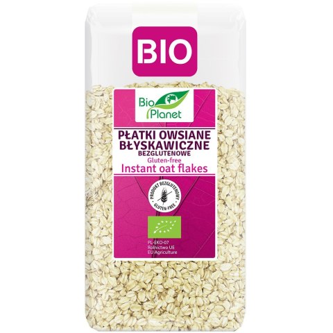 PŁATKI OWSIANE BŁYSKAWICZNE BEZGLUTENOWE BIO 300 g - BIO PLANET PŁATKI OWSIANE BŁYSKAWICZNE BEZGLUTENOWE BIO 300 g - BIO PLANET
