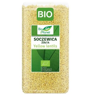 SOCZEWICA ŻÓŁTA BIO 400 g - BIO PLANET