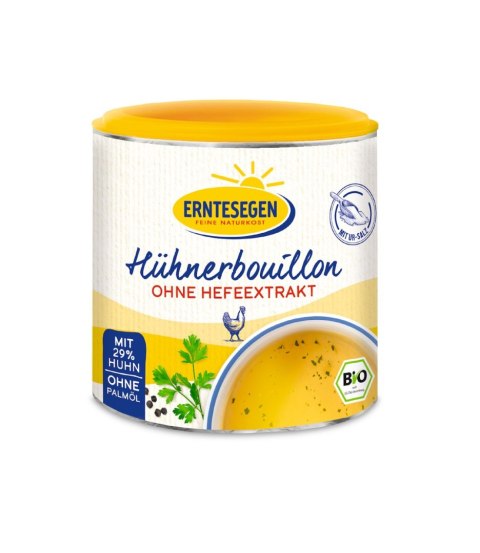 BULION DROBIOWY BEZ DODATKU DROŻDŻY W PROSZKU BIO 120 g - ERNTESEGEN BULION DROBIOWY BEZ DODATKU DROŻDŻY W PROSZKU BIO 120 g - ERNTESEGEN