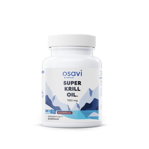 KRYL OMEGA-3 BEZGLUTENOWY 60 KAPSUŁEK - OSAVI KRYL OMEGA-3 BEZGLUTENOWY 60 KAPSUŁEK - OSAVI