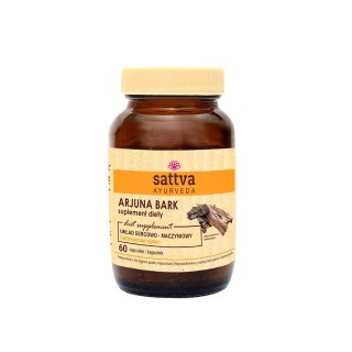 ARJUNA BARK EKSTRAKT (450 mg) 60 KAPSUŁEK - SATTVA