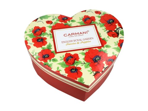 Kpl. 2 kubków w sercu - Maki